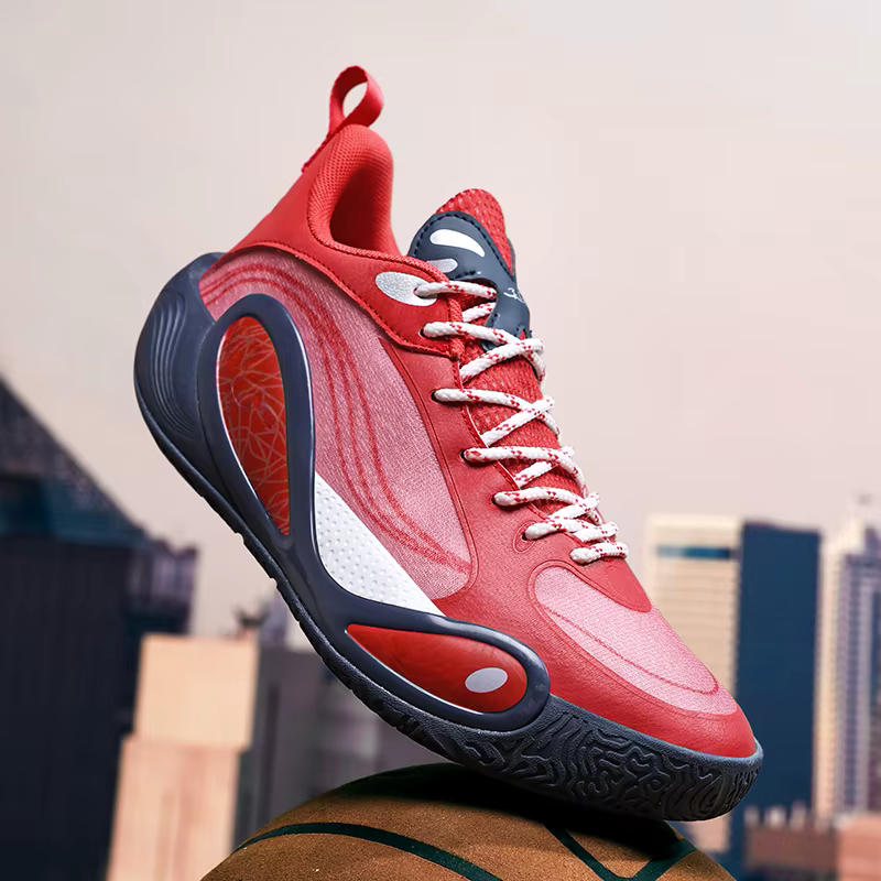 Shock-Absorbing Unisex Basketball Shoes